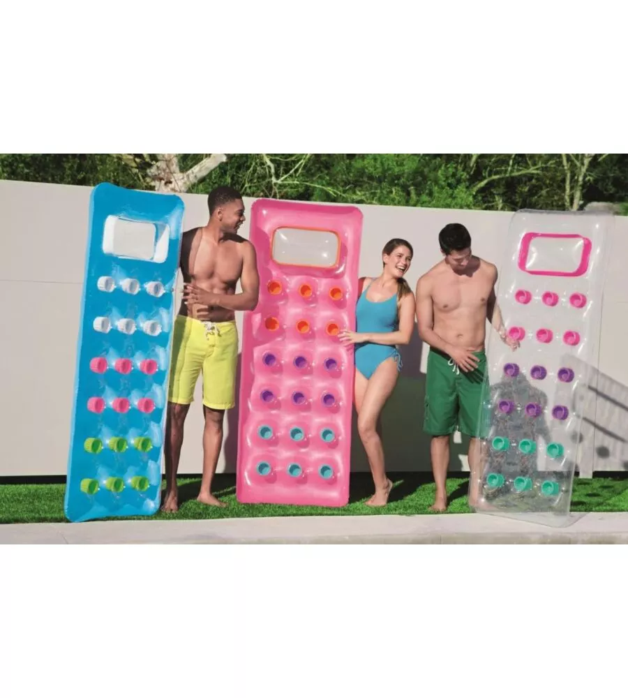 MATERASSINO GONFIABILE PER PISCINA BESTWAY "FASHION LOUNGE" 188x71 CM